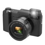 Sefdrert 5X Optik Zoom ve 8X Dijital Zoom, Otomatik Odaklama Kompakt Kamera ile 4K 48MP Kamera Fotoğraf Makinesi