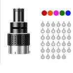 Sefdrert Fotoğrafçılık Flaş Snoot Konik Lens Video Modelleme Şekli Fotoğraf Stüdyosu Işık Seti, Optik Lens ile 35 Gobos