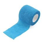 Sefdrert spor bandajı kendinden yapışkanlı dizler, parmaklar, ayak bileği, avuç içi ve omuzlar, 5 cm x 4,5 m, mavi