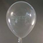 Şeffaf 10 Adet Lateks Helyum Uyumlu Balon+şeffaf Balon Doğum Gün