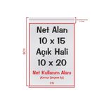 Şeffaf Bantlı Yapışkanlı Jelatin Poşet 50'li 10 x 15 + 5 CM