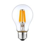 Şeffaf Cam A60 Rustik Led Filament Ampul 4w E27 Gün Işığı Vintage