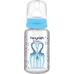 Şeffaf Cam Biberon 125ML, Güvenli ve Sağlıklı Beslenme Için Uygun - Antrasit