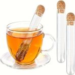 Şeffaf Cam Çay Filtresi Çay Demlik Cam Çay Süzgeci Çay Filtresi Süzgeçler - Mercan - Seçenek 1
