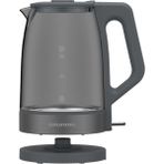 Şeffaf Cam Kettle, Işıklı, Beyaz, Kullanışlı ve Şık Tasarım - 1BW-Beyaz