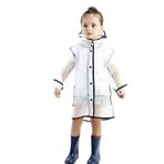 Şeffaf Cool Kız Çocuk Yağmurluk şeffaf 7-8 Yaş