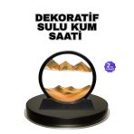 Şeffaf Dekoratif Kum Saati – Dayanıklı Gövde, Minimalist Stil, Masa Ve Vitrin Aksesuarı Mir38401953