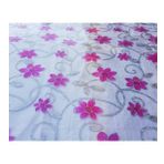 Şeffaf Desenli 100cm X 120cm Masa Örtüsü 1.7mm Kalın Pvc Kaymaz Masa Örtüsü
