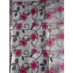 ŞEFFAF DESENLİ MASA ÖRTÜSÜ 1,4 mm 100 x cm 80 Pvc Kaymaz Masa Örtüsü pembe-şeffaf 100 x 200