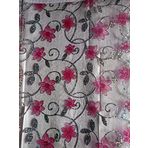 ŞEFFAF DESENLİ MASA ÖRTÜSÜ 1,7 mm 70 cm Pvc Kaymaz Masa Örtüsü pembe-şeffaf 70 x 150