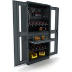 Şeffaf Kapaklı Cnc Malzeme Dolabı Ie.36.24.29
