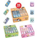 Şeffaf Karışık Figürlü Silgi P-0973 36LI