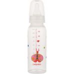 Şeffaf Kelebek Desenli Pp Biberon 250 Ml, Hafif ve Dayanıklı Tasarım - Ahşap