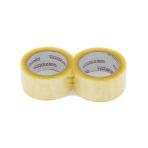 Şeffaf Koli Bandı, 45 mm x 100 Metre Ölçülerde 2'li Paket