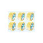 Şeffaf Koli Bandı - 45MM*100MT - 38 Mikron - Akrilik (6 Adet) - Option-1 - 0 - Siyah - 1 Adet