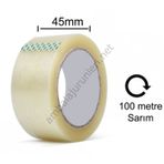 Şeffaf Koli Bandı 45mmx100mt (6'lı Paket)