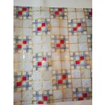 Şeffaf Masa Örtüsü 1,7 Mm 100 Cm X 160 Kalın Desen Pvc Kaymaz Masa Örtüsü Koruyucu 100 Cm X 160 Cm