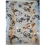ŞEFFAF MASA ÖRTÜSÜ 1,7 mm 80 cm x 120 cm Kalın DESENLİ Pvc Kaymaz Masa Örtüsü Koruyucu 80 CM X 120 CM