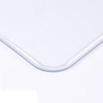 Şeffaf Mat Masa Koruyucu Silinebilir Plastik Masa Örtüsü Kaymaz Mutfak ve Ofis Masa Örtüsü Yüzey Koruyucu (60x100 cm/24x39 inç)