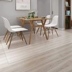 Şeffaf Plastik Halı Koruyucu Halı Zeminler için Birinci Sınıf Ağır Hizmet Kat Yolluğu Kaymaya Dirençli Şeffaf Prizma Tasarımı Boyutuna Kadar Kesilir 70x400 cm (2,25 ftx13,4 ft)
