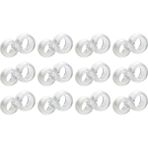 Şeffaf Plastik Kapı Kolu Stoperi Kapı Kolu Tamponu 12 Adet