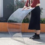 Şeffaf Polikarbonat Çatı Kaplama Levhaları, Hava Koşullarına Dayanıklı Şeffaf Akrilik Plastik Levha, Soğuk Çerçeve Kaplama, Sera Gölgelik Carport Otobüs Barınakları için Cam Yedek Paneller (0.6x1m