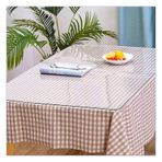 Şeffaf PVC Masa Örtüsü 40 x 40 cm ila 140 x 300 cm - Su Geçirmez Şeffaf Koruyucu, Mutfak, Yemek, Kahve ve Ofis Masaları için 1,5 mm Kalın Plastik Kılıf