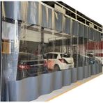 Şeffaf PVC su geçirmez pergola yan paneller 0.3mm kalın açık gazebo muşamba perdeler Carport şeffaf branda kapak 2.2x3m/7.2x9.8ft