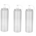 Seffaf Sos Sisesi - 1000Ml Dev Boy 3 Adet