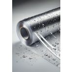 Şeffaf Su Geçirmez PVC Branda – 0.8mm Kalınlık, UV ve Yağmur Dayanımlı, Balkon/Teras/Kış Bahçesi İçin (200 cm x 100 cm)