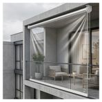 Şeffaf su geçirmez stor perdeler , şeffaf vinil pvc stor perdeler , yağmur geçirmez Pencere Perdeleri , Dış Mekan Pergola Stor Gölge Kör , HD Şeffaf Rulo Perde(W115*H120cm/W45.27*H47.24in)