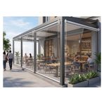 Şeffaf su geçirmez stor perdeler ， sundurma stor perdeler dış mekan hava koşullarına dayanıklı ， kapalı veranda ， veranda için vinil perdeler ， Şeffaf PVC Stor Perde(W85*H200cm/W33.4*H78.7in)