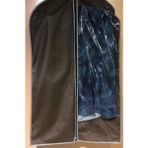 Şeffaf Takım Elbise Kılıfı 64X100 cm | Koruyucu ve Taşıyıcı Hurç - Ahşap - Ceviz - Seçenek 1