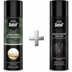 Şeffaf Yağlayıcı Silikon Sprey + Anti Statik Özellikli Emniyet Kemeri Yağlayıcı Sprey 2li Set Selsil - kemersilikon