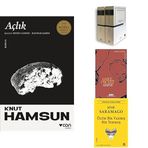 Sefiller - 2 Kitap Takım,Açlık,Kayıp Zamanın İzinde - Mahpus: Kayıp Zamanın İzinde 5. Kitap,Ölüm Bir Varmış Bir Yokmuş: 1998 Nobel Edebiyat Ödülü-4 Kitap Set