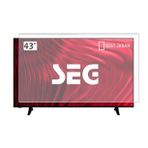 SEG 43SC7600 Tv Ekran Koruyucu - Seg 43" Inç Tv Ekran Koruyucu Şeffaf Panel - 43 inç