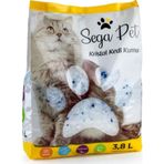 Segapet 3,8 lt Kristal Silica Kedi Kumu