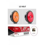 Seger 12V. Rolelı Dıdıt Korna Setı, Standart, No: 50Fo12.000.02k, Ean: 8698520202671