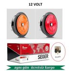 Seger 12Volt Didit Korna Takımı Röleli 50Fo Kalın+İnce Ses
