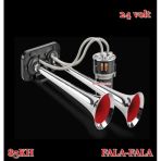 Seger 24V. Fala-Fala Kompresorlu Havalı Korna, No: 85Kh24.000.02k, Ean: 8698520201599