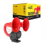 Seger Çift Boynuz Salyangoz Havalı Korna - 24 Volt