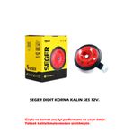 Seger DİDİT KORNA KALIN SES 12V. OTOMOBİL MOTOSİKLET