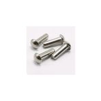 SEGRETO Paslanmaz 25X5 mm Alüminyum Düz Başlı DB Perçin 50 Adet Civata TR