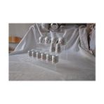 seha pleksi merdiven raf 3 mm 45cm genişlik 3 katlı stand - Şeffaf - 440 ml