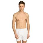 Seher 12 Adet Beyaz Renk Paçalı Boxer Beyaz 2XL