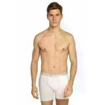 Seher 2 Adet Beyaz Renk Likralı Boxer BRWEZDSL1R039