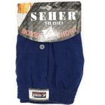 Seher 2 Adet Lacivert Renk Penye Boxer - L