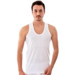 Seher 3'lü Paket%100 Pamuk Beyaz Erkek Atlet Beyaz L