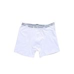 Seher-6'lı Seher Erkek Elastan Boxer-Beyaz-XXL