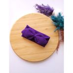 Seher Bebe Butik Bebek Tavşan Kulak Kaşkorse Bandana - 0 - 1 Yaş - Mor